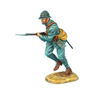 GW018 FRENCH INFANTRY CHARGING #1 - 34TH INFANTRY REGIMENT
