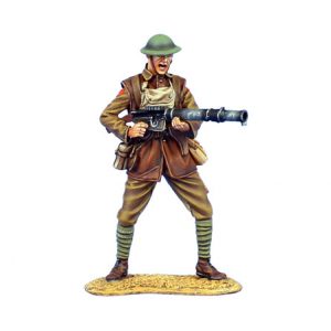 GW026 BRITISH INFANTRY OFFICER WITH WEBLEY REVOLVER - 11TH ROYAL FUSILIERS