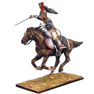NAP0241 FRENCH 5th CUIRASSIERS OFFICER CHARGING