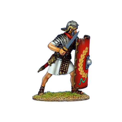 ROM138 IMPERIAL ROMAN LEGIONARY WITH GLADIUS - LEGION I ADIUTRIX