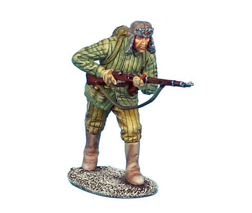 RUSSTAL028 RUSSIAN INFANTRY ADVANCING IN WINTER BOOTS