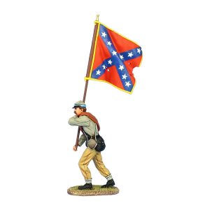 MB001 ACW CONFEDERATE CAPTAIN ADVANCING WITH SWORD