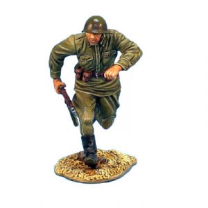RUSSTAL008 RUSSIAN INFANTRY RUNNING WITH RIFLE