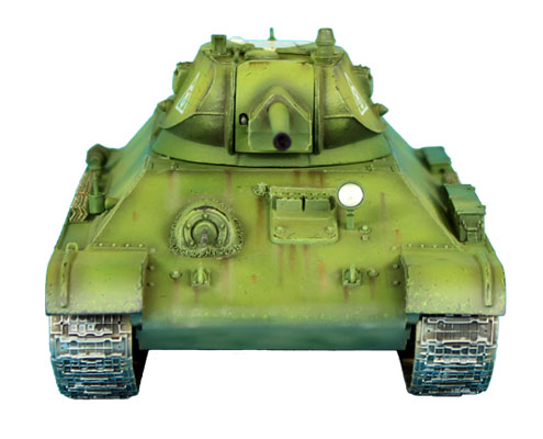 RUSSTAL018 RUSSIAN T-34 76mm STZ TANK WITH CAST TURRET