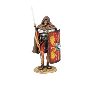 ROM169a Imperial Roman Legionary Cooking - Red Tunic