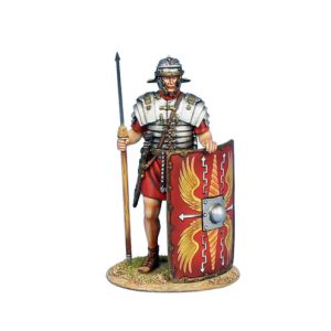 ROM169a Imperial Roman Legionary Cooking - Red Tunic