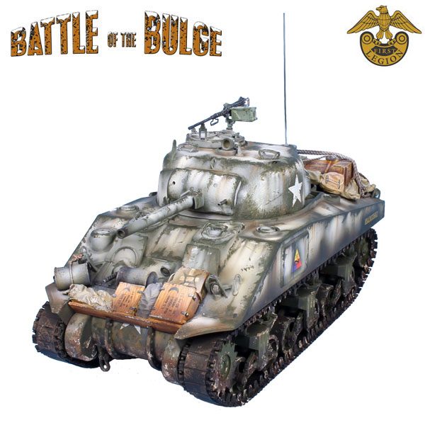 BB003 US 75mm WINTER M4 SHERMAN TANK - 10th ARMOURED DIVISION