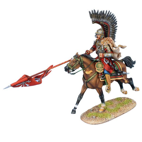 TYW007 POLISH WINGED HUSSAR CHARGING WITH LANCE