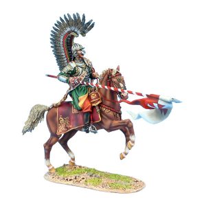 TYW010 POLISH WINGED HUSSAR CHARGING WITH LANCE