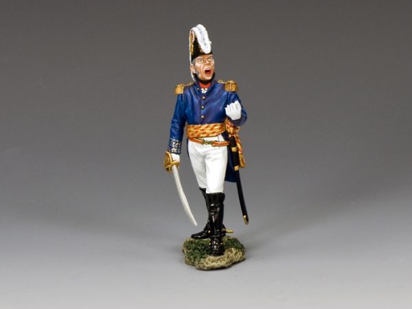NA386 95th RIFLES OFFICER W/SABRE