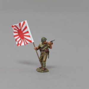 RS021C JAPANESE BUGLER W/RISING SUN FLAG