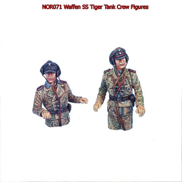 NOR071 GERMAN WAFFEN SS TANK CREW FOR TIGER TANK