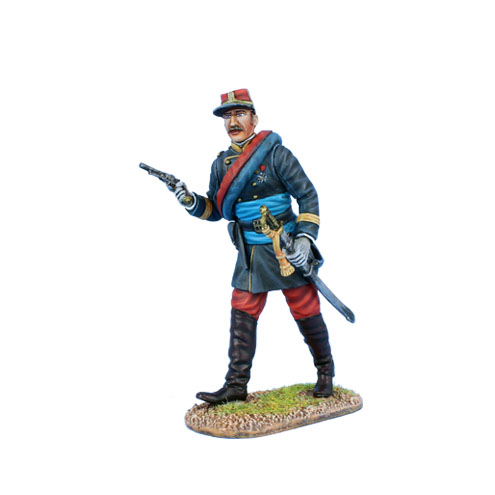 FPW02 French Line Infantry Officer with Black Jacket 1870-1871