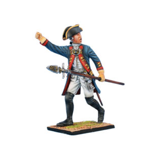 SYW046 Prussian Grenadier Officer Advancing