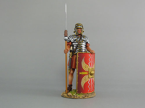 Painted Metal Figure THOMAS GUNN ROM001C Advancing Legionnaire 9th Legion 