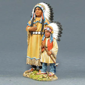 IDA6008 SIOUX WOMAN AND CHILD