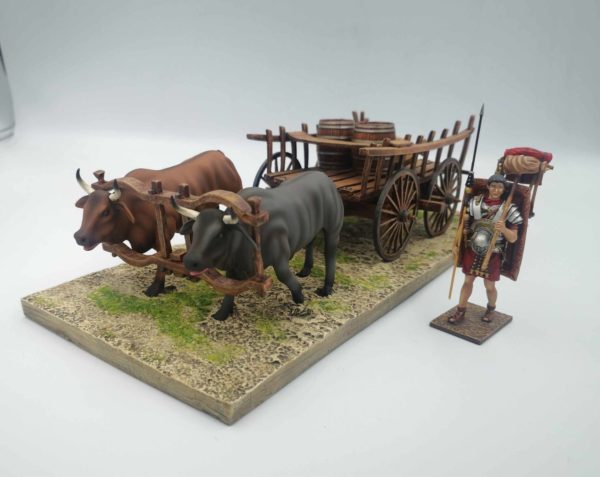 Roman Ox Cart Set