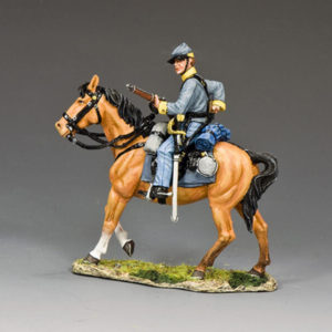 CW111 Confederate Cavalry Trooper Loading Carbine