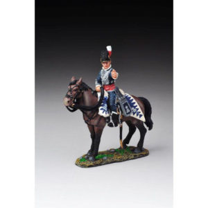 NAP027A British Napoleonic Cavalry Pointing (Tarleton style helmet)