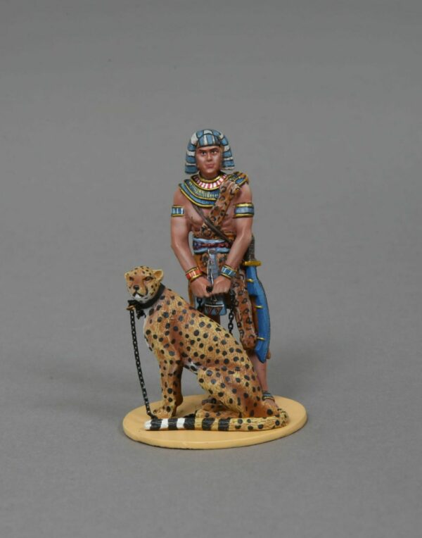 Egypt 011 Egyptian Officer & Cheetah