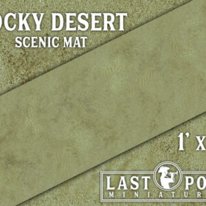 MAT005 Rocky Desert Scenic Mat (1'x 3')