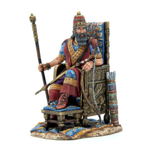 ABW012 Assyrian King on Throne